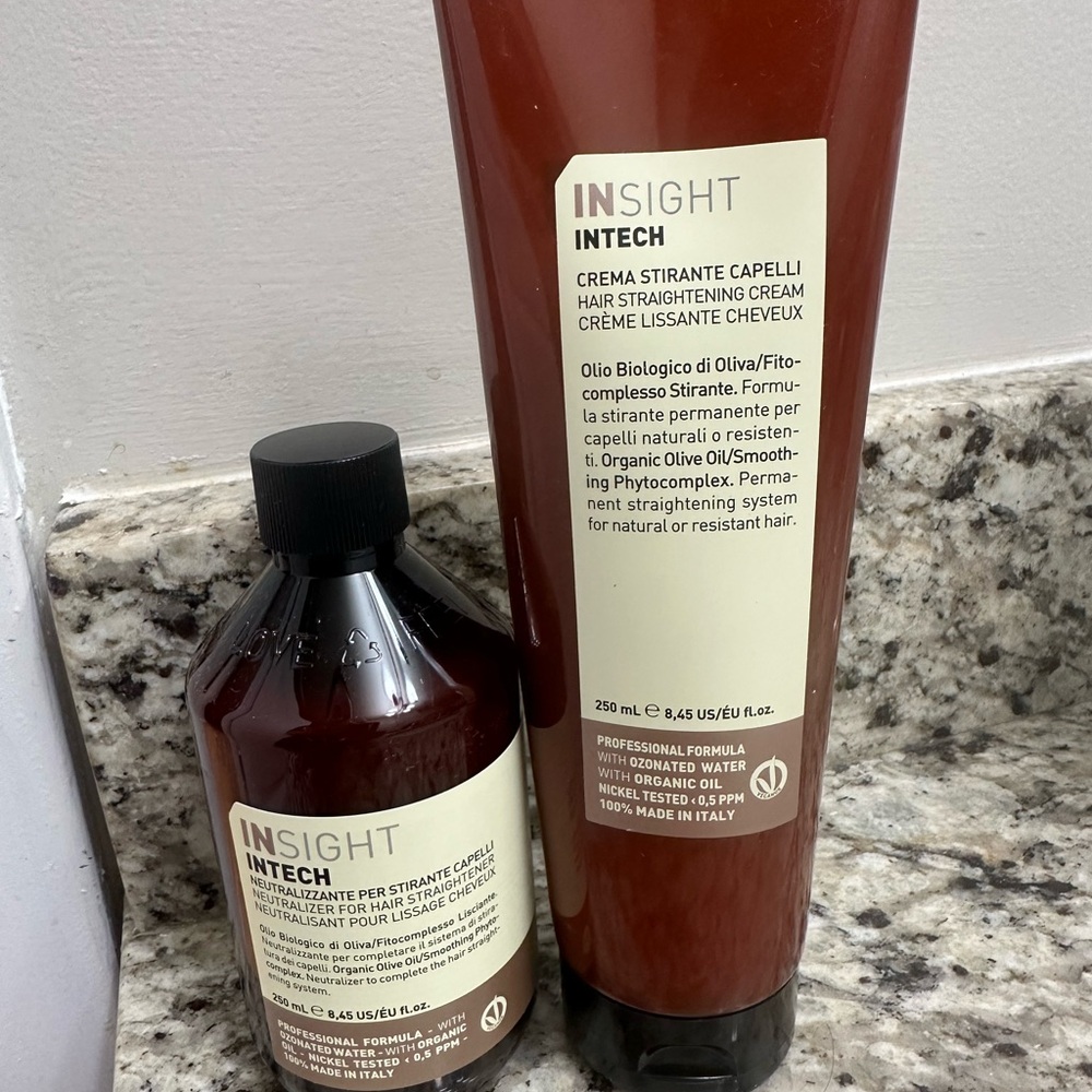 Hair Straightening Cream - Brown